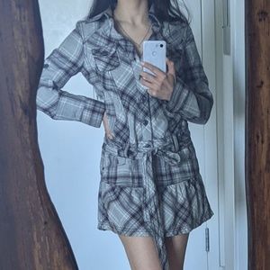 Mini Shirt Dress